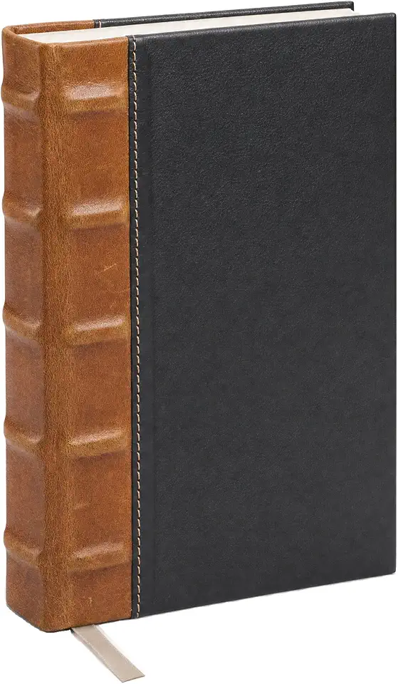 Hardcover Journal, Full-Grain Leather Executive Notebook