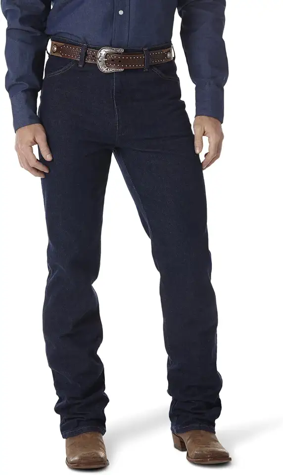 Wrangler Men's Cowboy Cut Stretch Slim Fit Boot Cut Jean