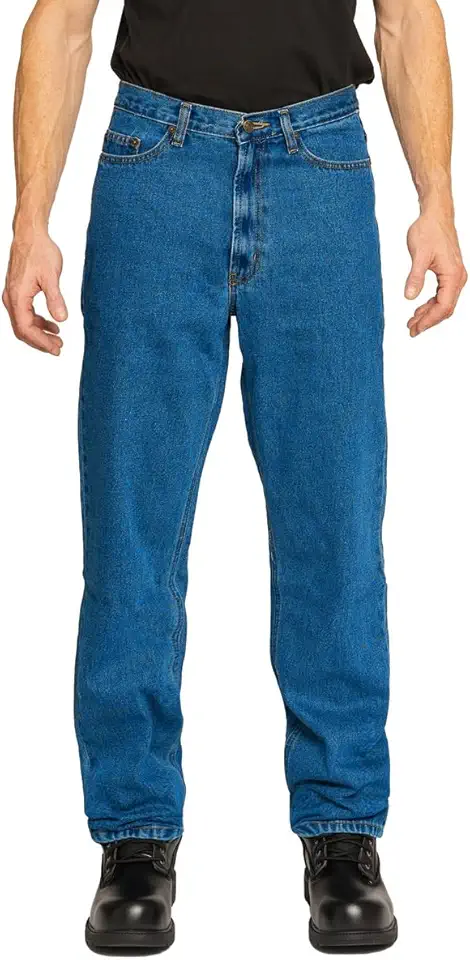 Men's Relaxed Fit Light Wash Jeans