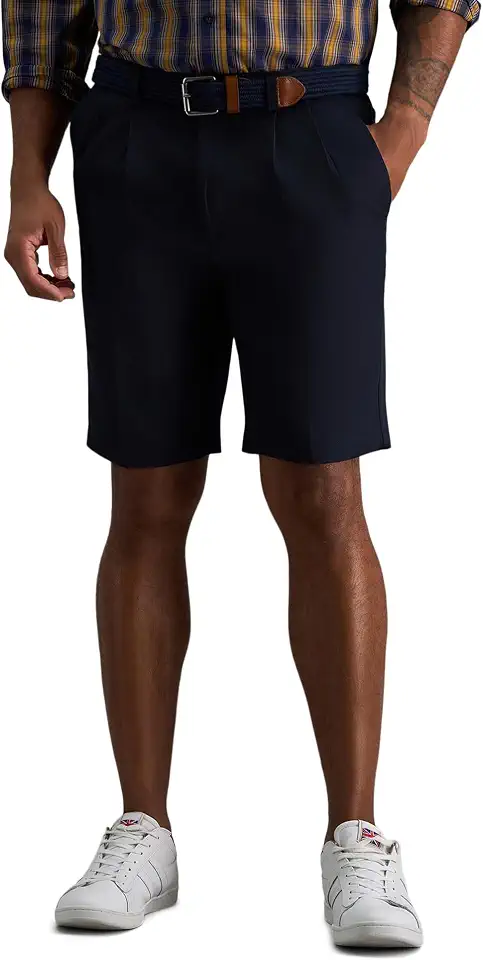 Haggar Men's Classic Fit Cool 18 Dress Casual Short