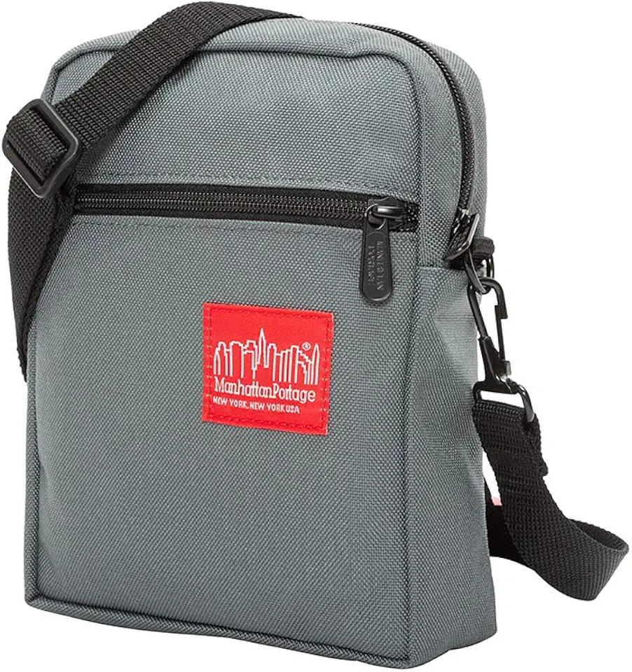 Manhattan Portage City Lights Crossbody Bag 2-Way Wear With Belt Loop & Adjustable Strap Daily Carry Bag for Campus & Errands