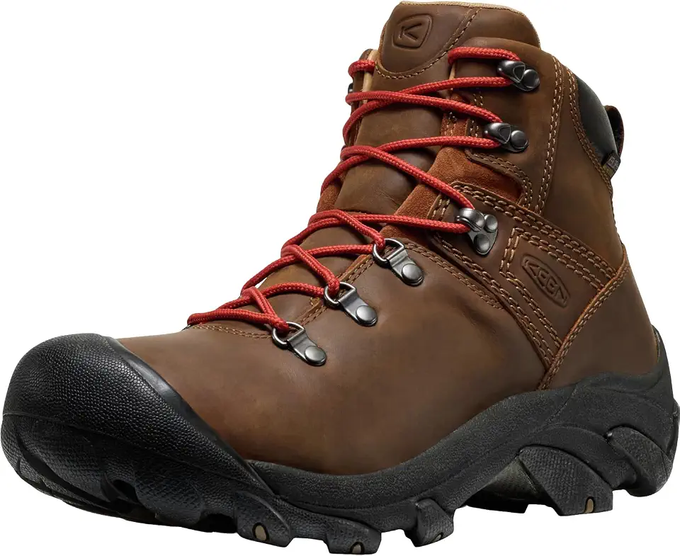 Leather Working Group KEEN Men's Pyrenees Mid Height Waterproof Hiking Boots