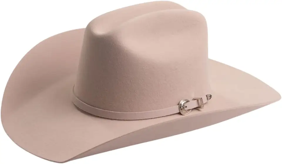 Justin Men’s Rodeo Hat - 3X Wool Collection - Cattleman Crease Crown - 4” Brim