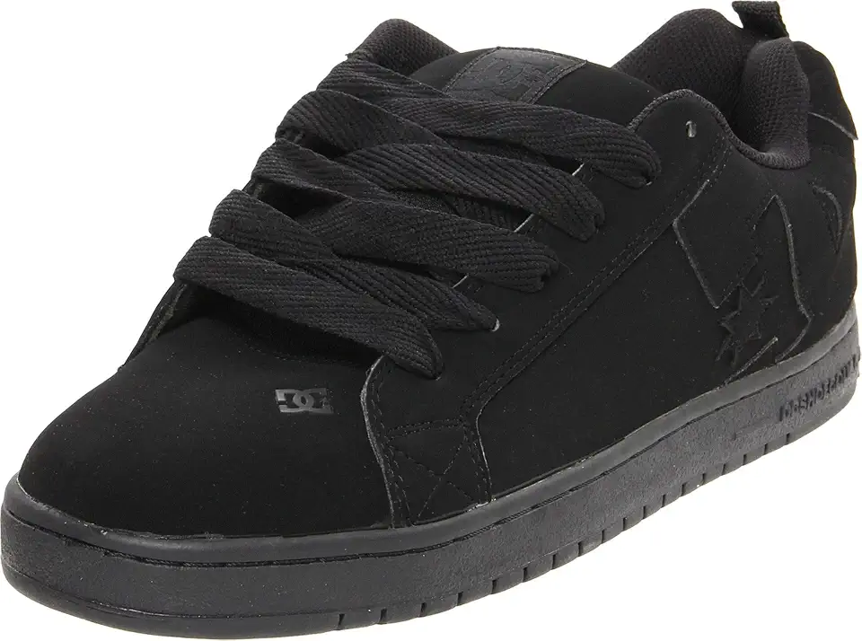 DC Shoes Mens Court Graffik Casual Low Top Skate Shoe Sneaker