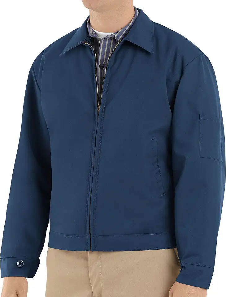 Men's Blue Cotton Chore Jacket
