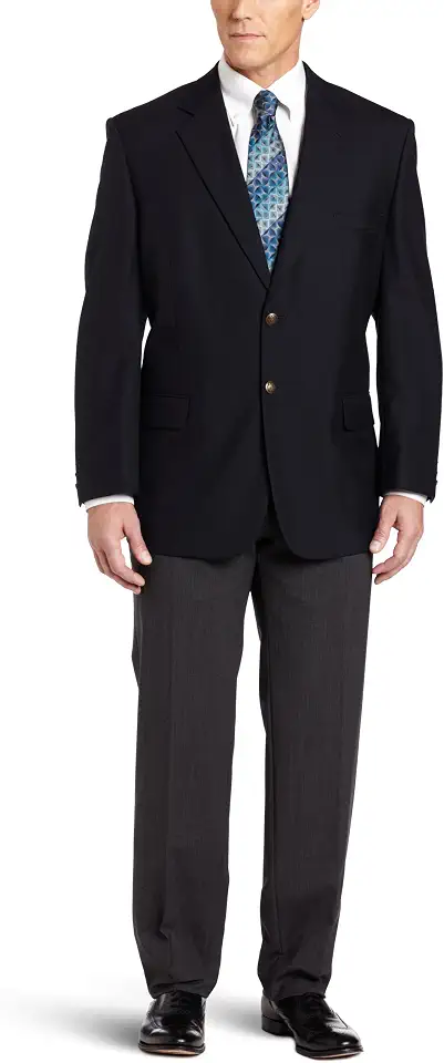 Haggar Men's Big Hopsack Blazer
