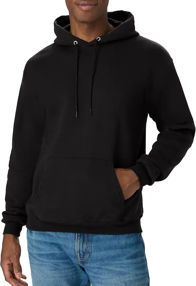 Hanes Men's Hoodie - EcoSmart Fleece Hooded Sweatshirt for Men & Women - Midweight Fleece - Big & Tall Available