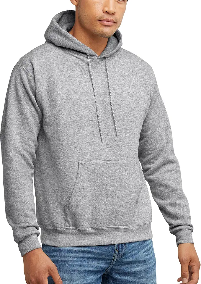 Hanes Men's Hoodie - EcoSmart Fleece Hooded Sweatshirt for Men & Women - Midweight Fleece - Big & Tall Available