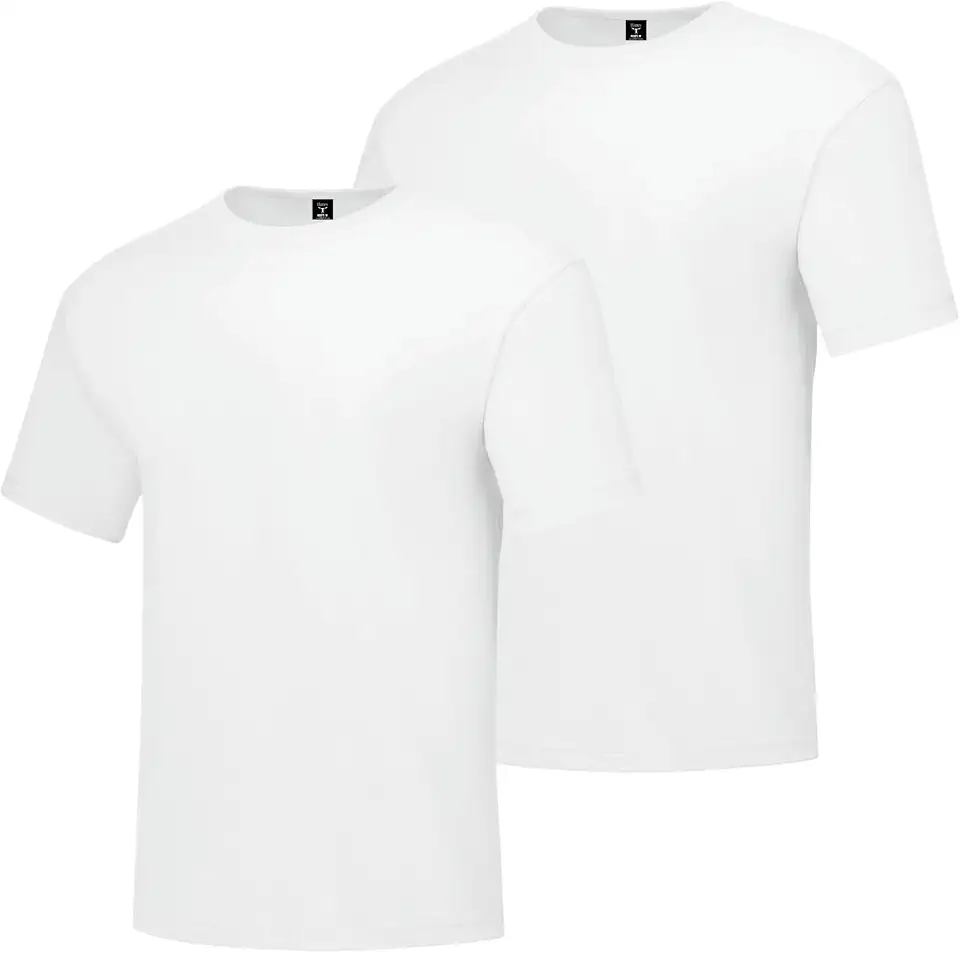 Hanes Men's Beefy-T T-Shirt, Heavyweight Cotton T-Shirts for Men, 1 or 2 Pack, Men's Tees (Tall