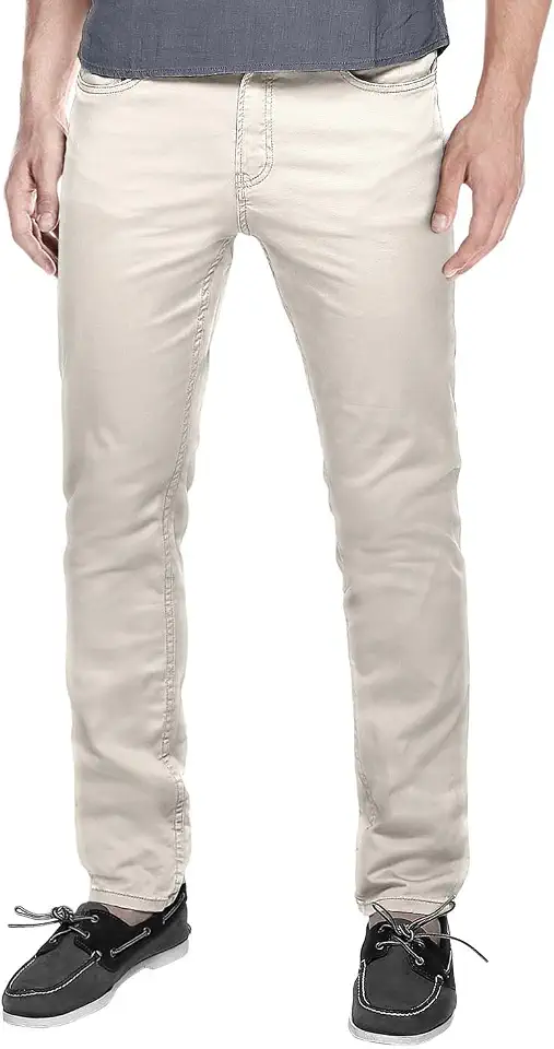Match Men's Slim Tapered Casual Pants #8105