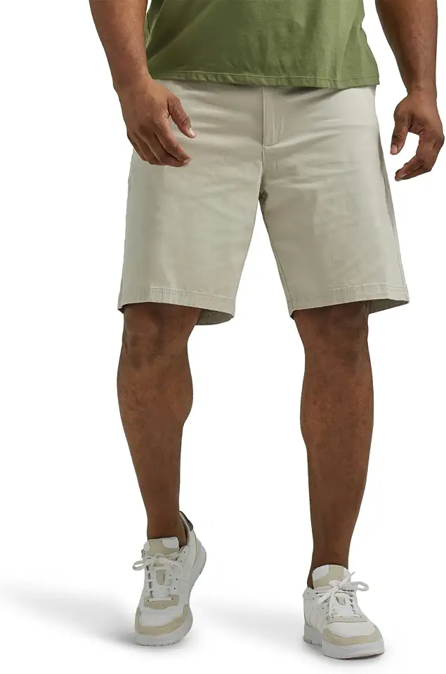 Lee Men’s Big & Tall Extreme Motion Flat Front Short