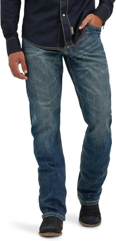Wrangler Men's Retro Slim Fit Bootcut Jean
