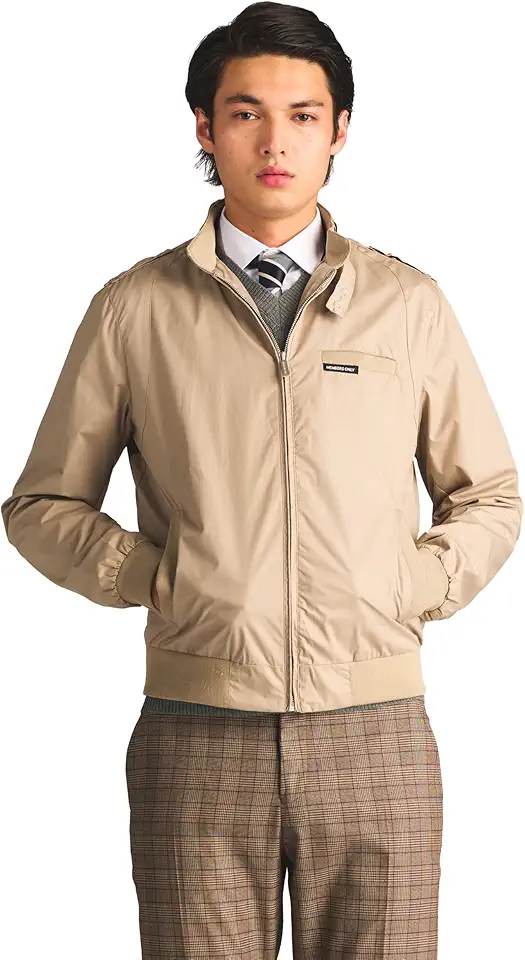 Members Only Original Iconic Racer Jacket for Men | Slim Fit |