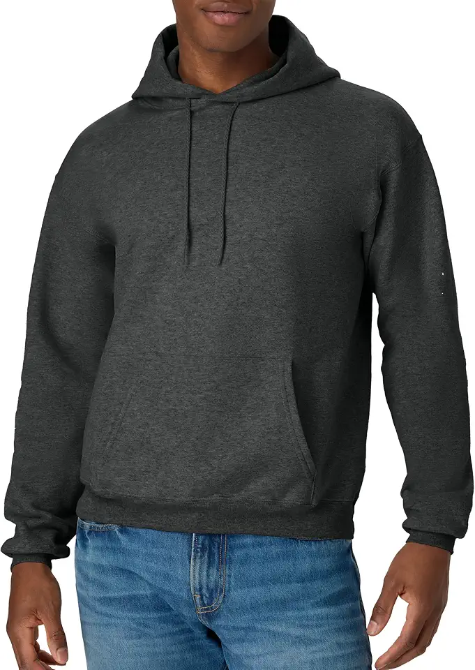 Hanes Men's Hoodie - EcoSmart Fleece Hooded Sweatshirt for Men & Women - Midweight Fleece - Big & Tall Available