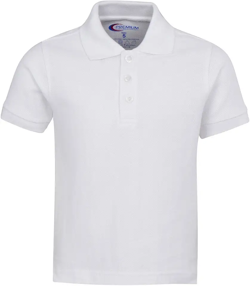 Premium Wear Men's Polo Shirts – Short Sleeves Stain Guard Polo Shirts for Men