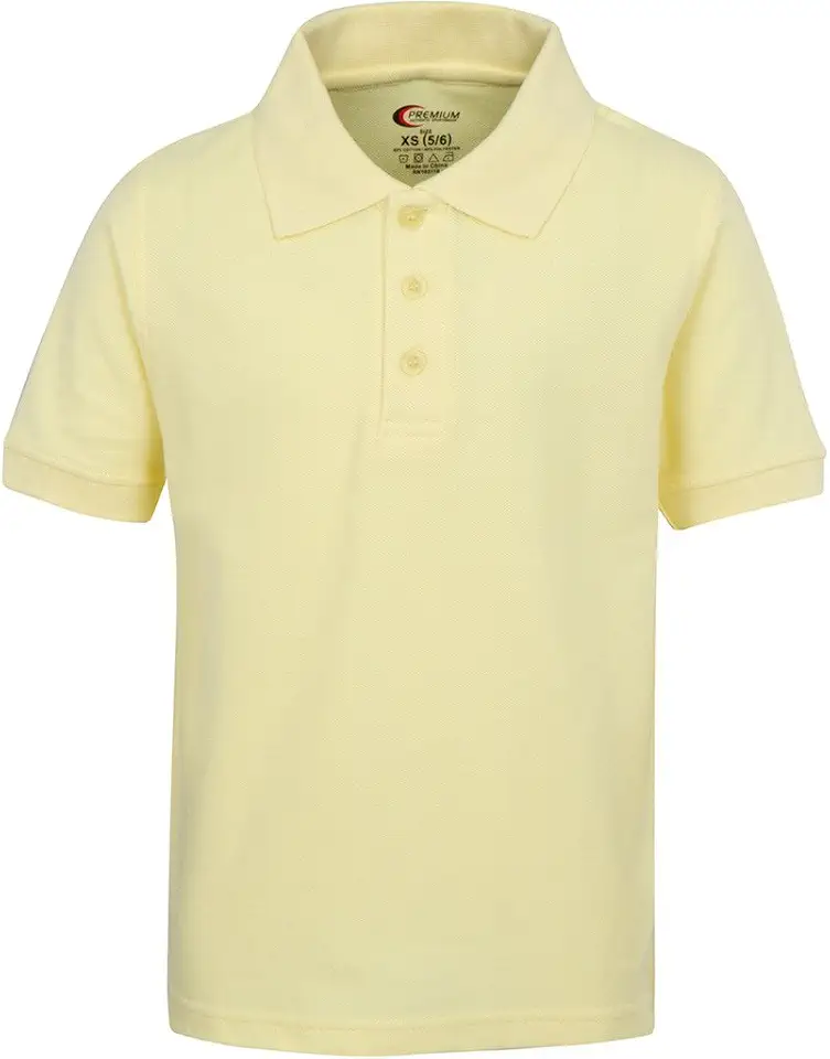 Premium Wear Men's Polo Shirts – Short Sleeves Stain Guard Polo Shirts for Men