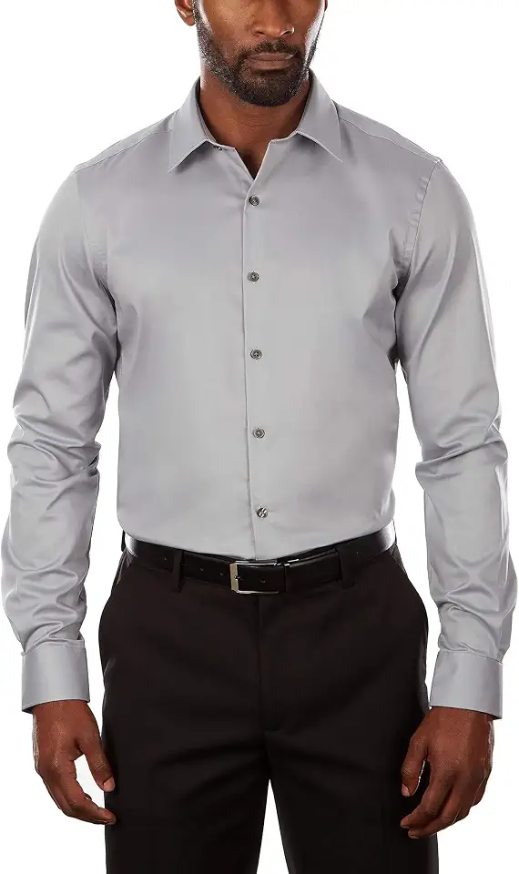Van Heusen Men's Flex Collar Slim Fit Stretch Dress Shirt