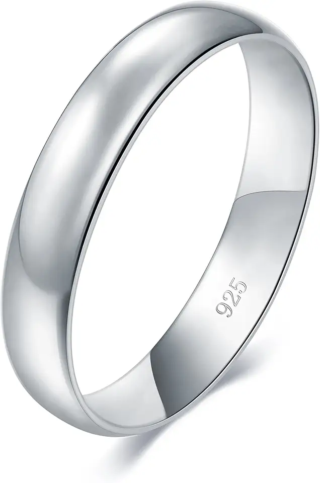 Men's Sterling Silver Band Ring
