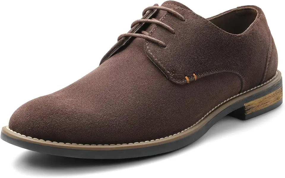 Bruno Marc Men's Urban Suede Lace Up Oxfords Shoes