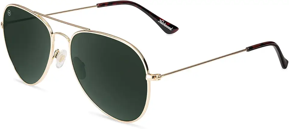 Knockaround Polarized Aviator Sunglasses for Men & Women - UV Protection