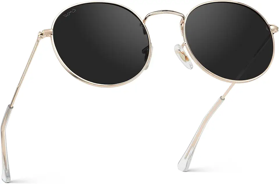 WearMe Pro - Reflective Lens Round Trendy Sunglasses