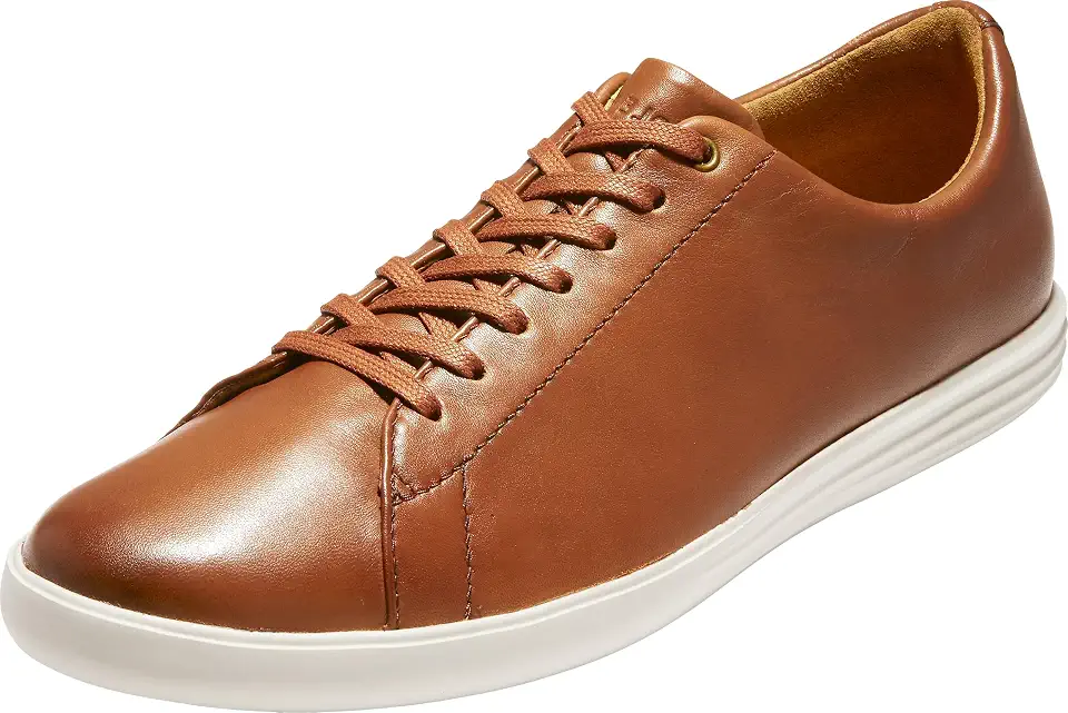 Men's Dark Brown Suede Low Top Sneakers