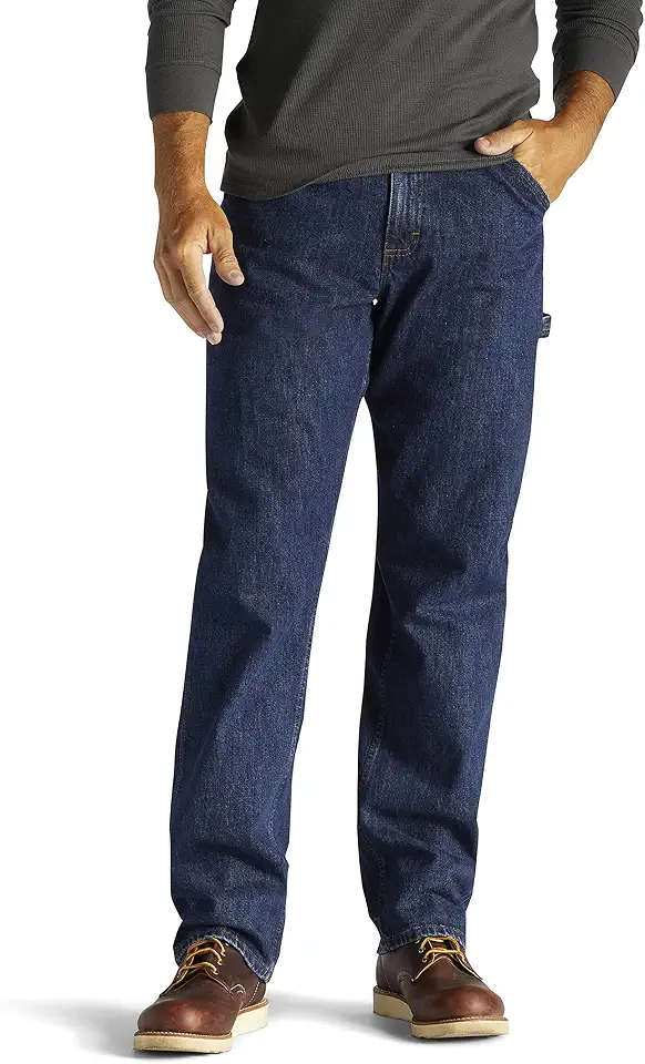 Lee Men's Loose Fit Straight Leg Carpenter Jean