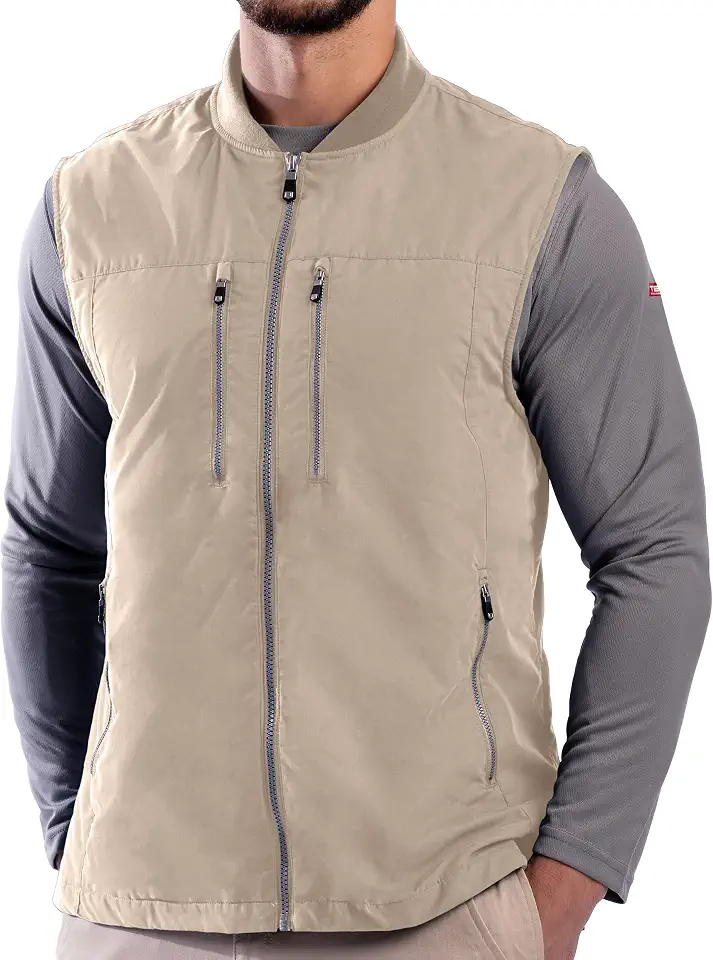 SCOTTeVEST 101 Vest for Men, 9 Pockets, Water Repellent for Travel