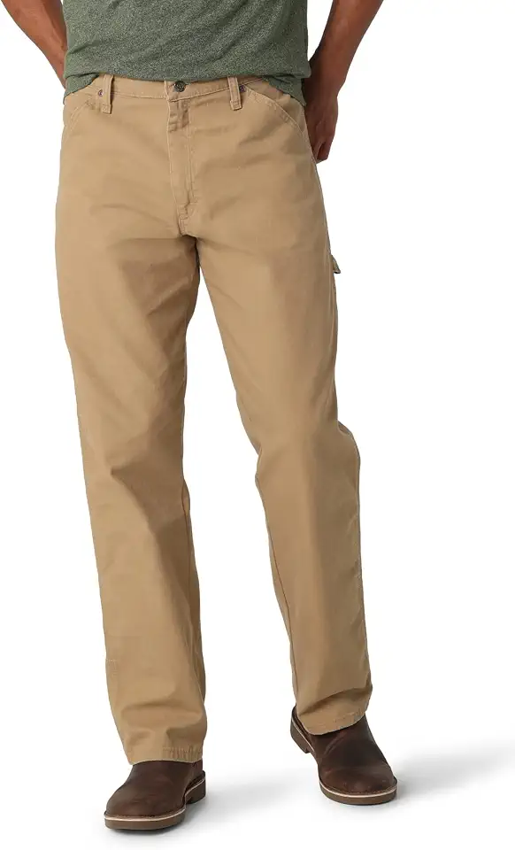 Wrangler Authentics Men's Classic Carpenter Jean, Acron, 38W x 30L