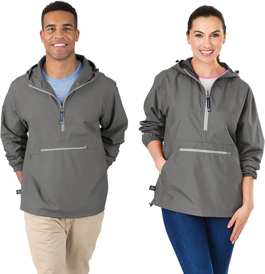 Charles River Apparel Unisex Pack-N-Go Pullover Jacket