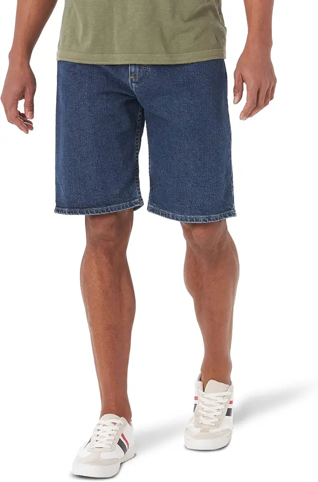 Men's Medium Wash Indigo Denim Shorts