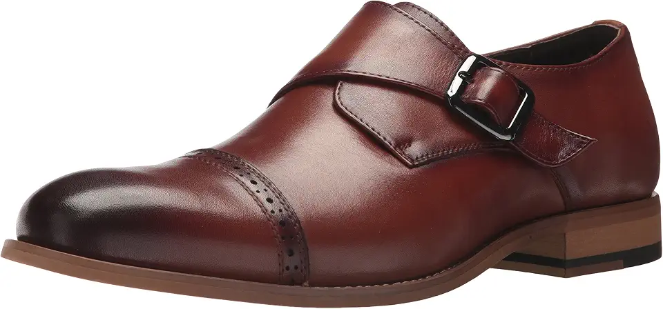 Stacy Adams Desmond Cap-Toe Monk-Strap Loafer