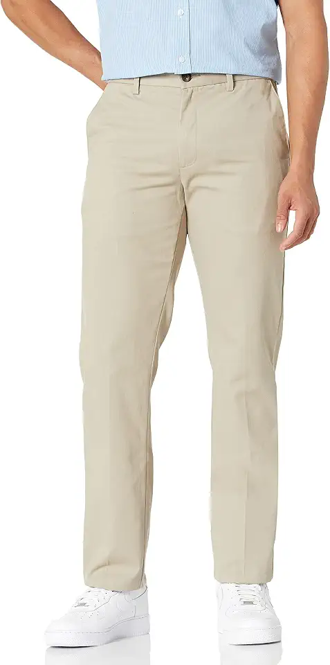 Amazon Essentials Men's Slim-Fit Wrinkle-Resistant Flat-Front Chino Pant