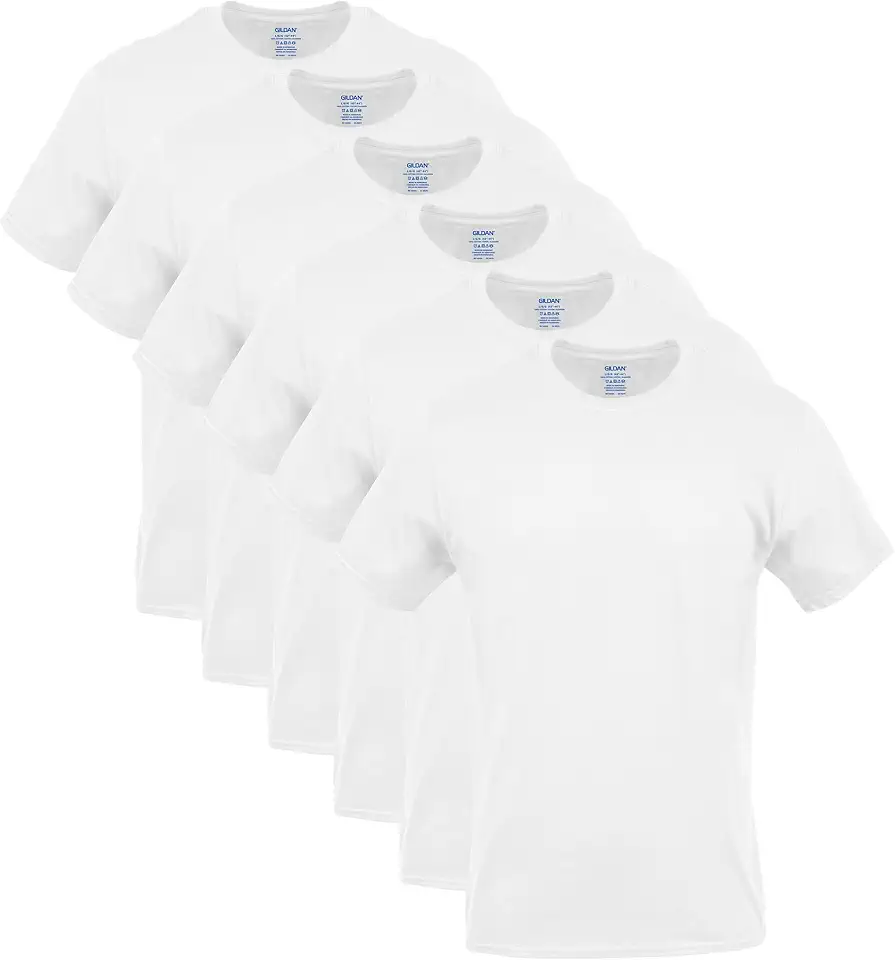 OEKO-TEX STANDARD 100 Gildan Men's Crew T-Shirts, Multipack, Style G1100