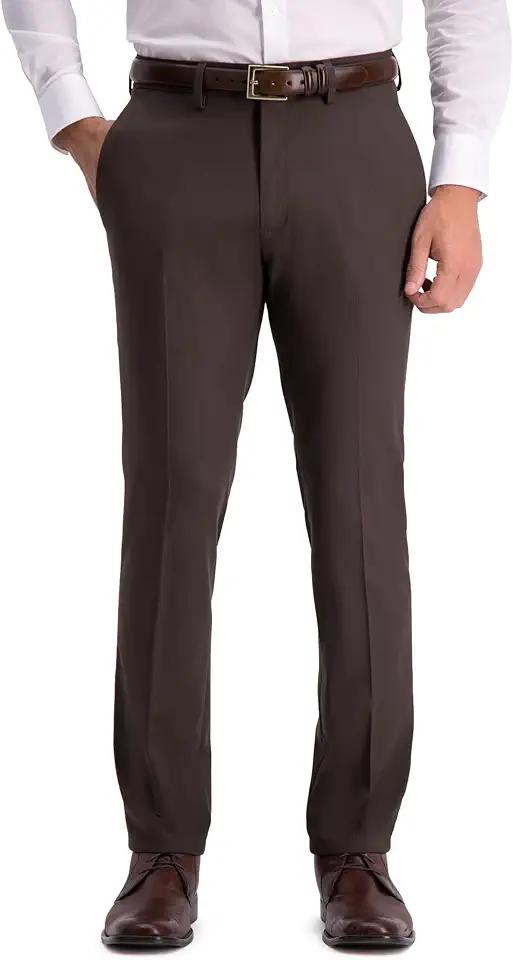 Kenneth Cole Reaction Men's Slim Fit Fashion Patterned Dress Pant