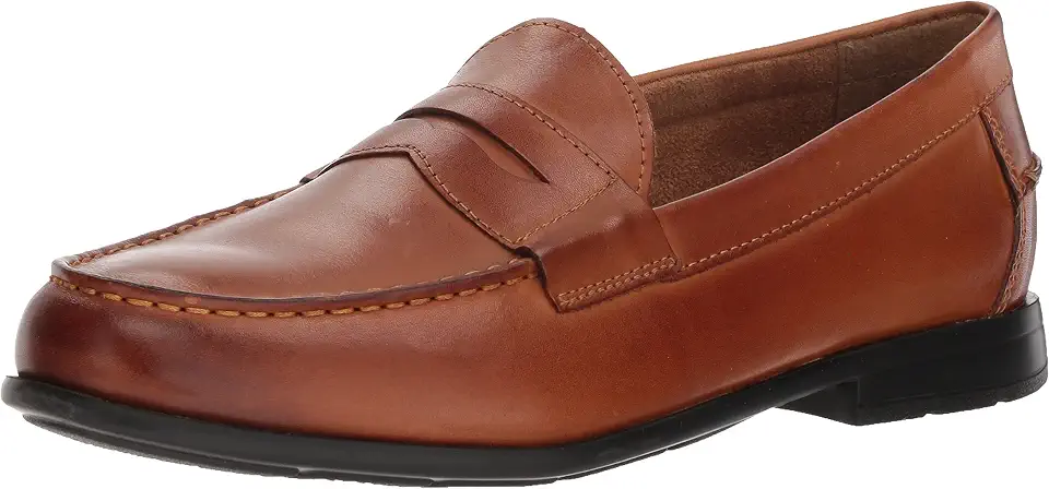Nunn Bush Drexel Moc Toe Penny Loafer with KORE Walking Comfort Technology