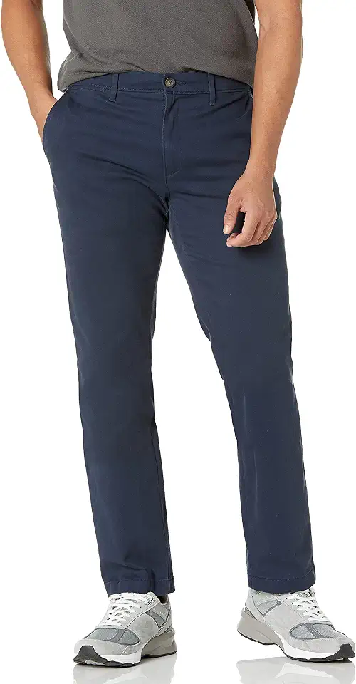 OEKO-TEX STANDARD 100 Amazon Essentials Men's Slim-Fit All-Day Stretch Casual Chino Pant