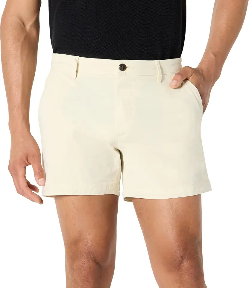 Men's Off White Chino Shorts