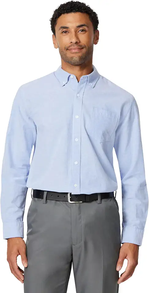 Men's Light Blue Oxford Shirt