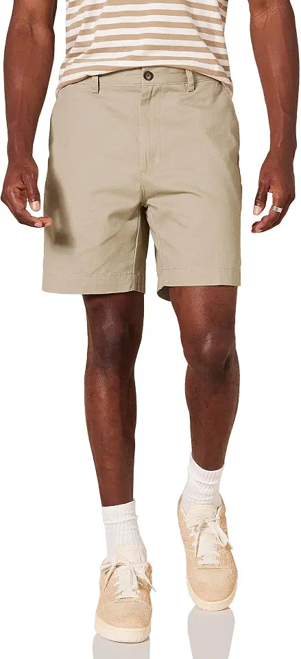 OEKO-TEX STANDARD 100 Amazon Essentials Men's Classic-Fit 7" Short Shorts
