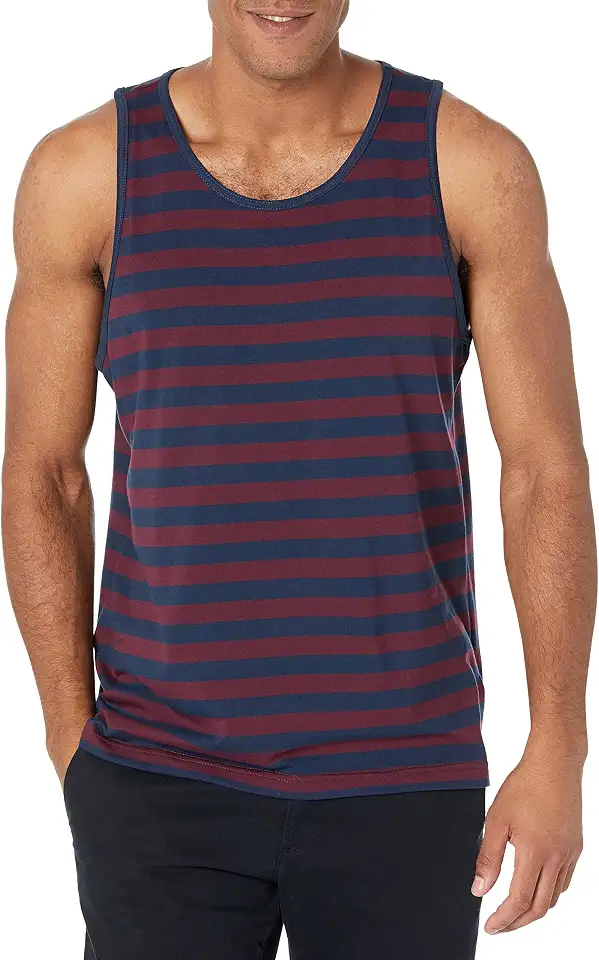Amazon Essentials Men's Regular-Fit Sleeveless Tank Tops