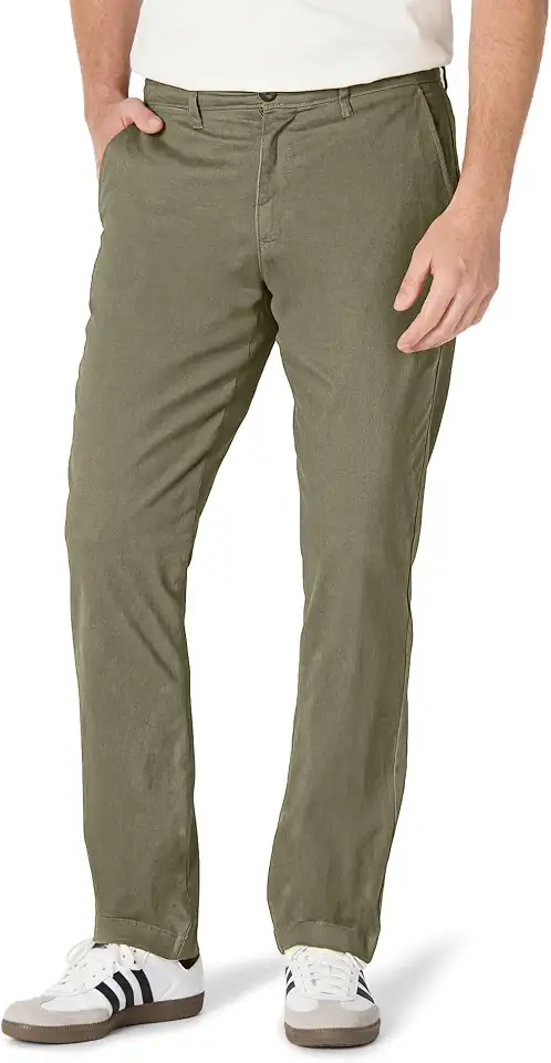 OEKO-TEX STANDARD 100 Amazon Essentials Men's Athletic-Fit Stretch Chino Pants, Casual Business Wear