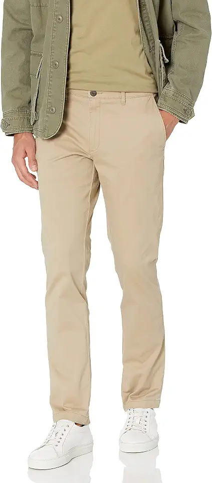OEKO-TEX STANDARD 100 Amazon Essentials Men's Skinny-Fit Washed Comfort Stretch Chino Pant (Previously Goodthreads)