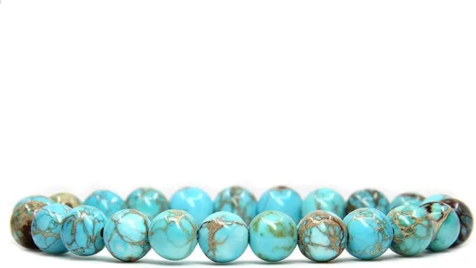 Men's Turquoise Beaded Bracelet