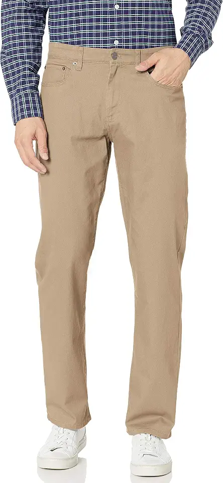 OEKO-TEX STANDARD 100 Amazon Essentials Men's 5-Pocket Stretch Twill Pants
