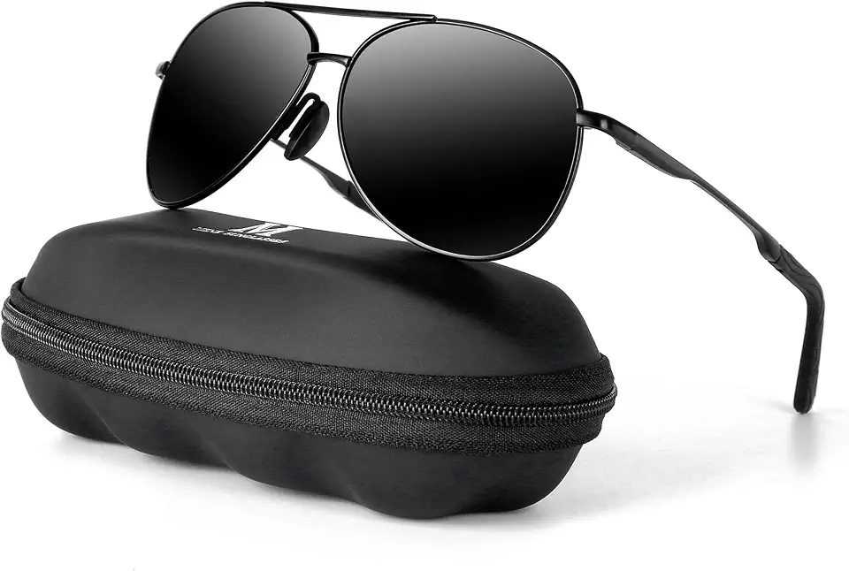 mxnx Aviator Sunglasses for Men Polarized Women Mens Outdoor Sun Glasses