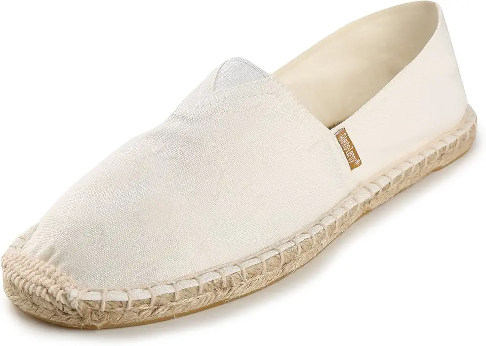 Alexis Leroy Men's Fashion Casual Canvas Slip on Flat Espadrilles