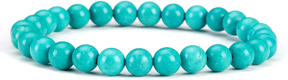 Cherry Tree Collection Crystal Bracelet 6mm Natural Stone Stretch Bracelets