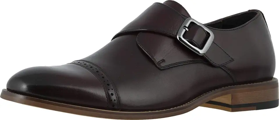 Stacy Adams Desmond Cap-Toe Monk-Strap Loafer