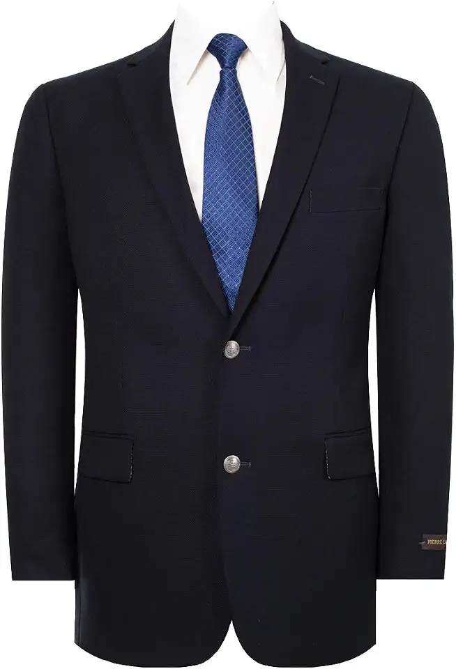 AMY ZHU Men's Classic Fit Stretch Blazer 2-Button Sport Coat Big & Tall